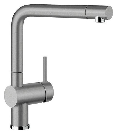 Змішувач для кухні Blanco Linus Silgranit® змішувач алюметаллик 516699