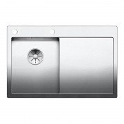 Миття для кухні прямокутна Blanco CLARON 4 S-IF / А чаша зліва нержавіюча сталь дзеркальна поліровка +521624