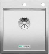 Мойка для кухни прямоугольная Blanco ZEROX 400-IF/A нержавеющая сталь Durinox® с отводной арматурой InFino® 523100