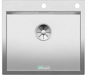 Мойка для кухни прямоугольная Blanco ZEROX 500-IF/A нержавеющая сталь Durinox® с отводной арматурой InFino® 523101