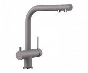 Змішувач для кухні Blanco FONTAS II SILGRANIT 2в1 для звичайної і фільтрованої води алюметаллик 523131