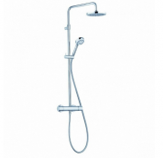 Душова система з термостатом для душу KLUDI LOGO DUAL ручна лійка 3S латунь хром 6809205-00