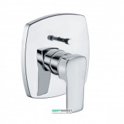 Смеситель встраиваемый для душа Kludi Q-Beo однорычажный с термостатом 506570565