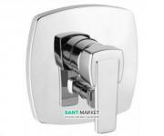 Смеситель встраиваемый для душа Kludi Q-Beo однорычажный внешняя часть 506500565