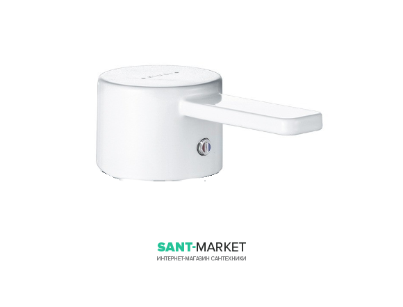 Рычаг для смесителя Kludi Zenta белый/хром 7470091-00