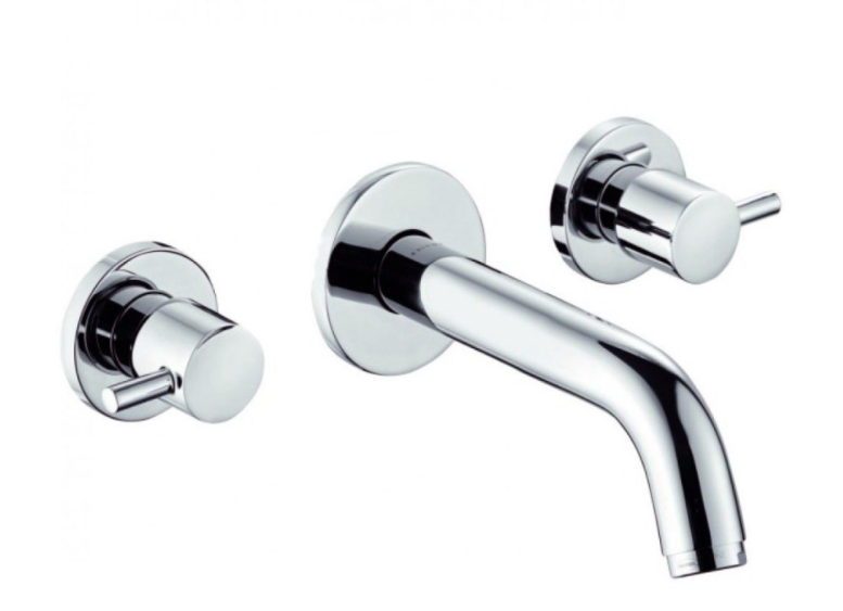 Смеситель для раковины Kludi BOZZ на три отверстия излив 230 мм хром 381450576