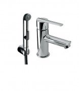 Смеситель для раковины Tres Flat-Tres с гигиеническим душем 181113