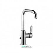 Смеситель для раковины Kludi TERCIO с донным клапаном однорычажный хром 380230575