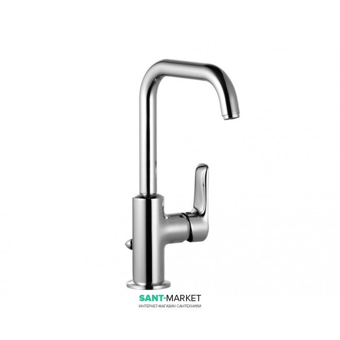 Смеситель для раковины Kludi TERCIO без донного клапана однорычажный хром 380240575