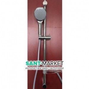 Душевой гарнитур со штангой Bossini хром DX 9001