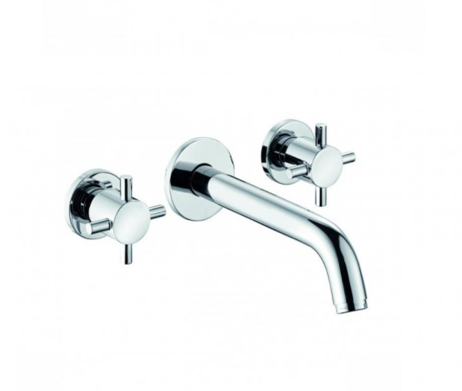 Змішувач для раковини Kludi BOZZ на три отвори виливши 180 мм хром 381460520