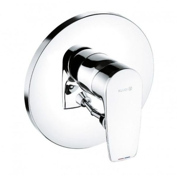 Смеситель встраиваемый для душа Kludi Pure&Solid однорычажный внешняя часть 346500575
