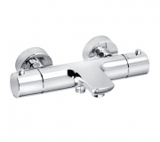 Смеситель для ванны Kludi Objekta однорычажный с термостатом 352010538