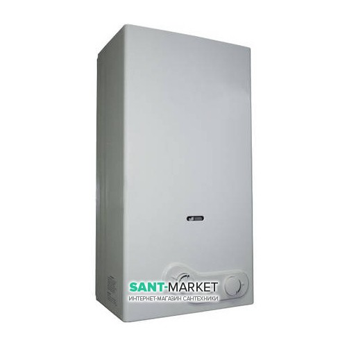 Газова проточна колонка Beretta Idrabagno Aqua 14i електророзжіг від батарейок відкрита камера згоряння 20042540