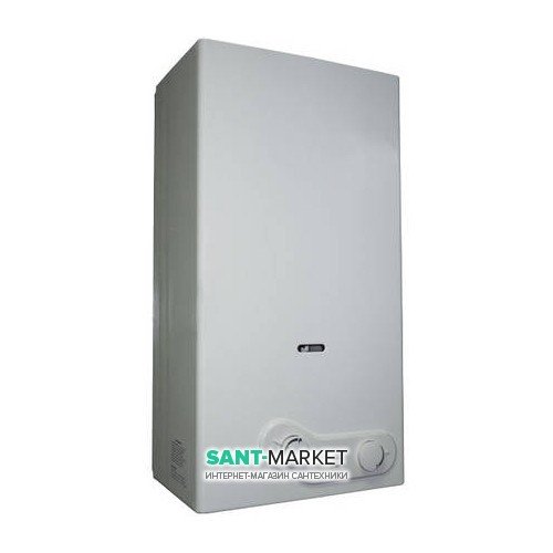 Газовая проточная колонка Beretta Idrabagno Aqua 14i электророзжиг от батареек открытая камера сгорания 20042540