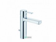 Смеситель для раковины Kludi ZENTA XXL с донным клапаном однорычажный хром 382640575
