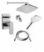 Душевая система скрытого монтажа Tres Loft-Tres хром 20018007