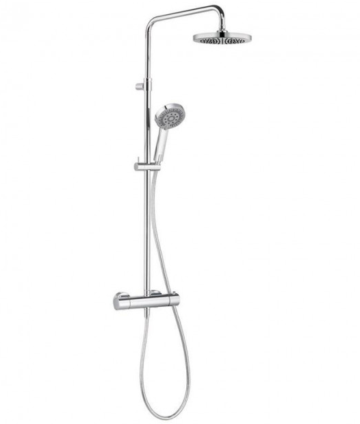 Душевой гарнитур Kludi A-Qa Dual Shower System с термостатом 6619505-00
