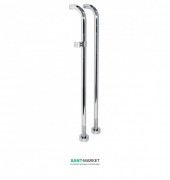Колонны напольные Tres для установки смесителя для ванны хром 161194