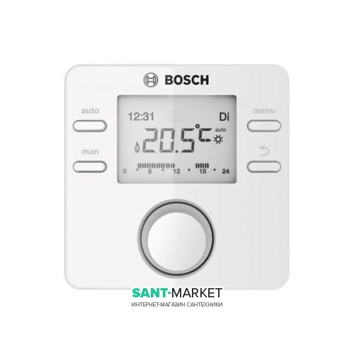 Программируемый комнатный термостат CR50 для котла Condens 2000 W белый 7738111022