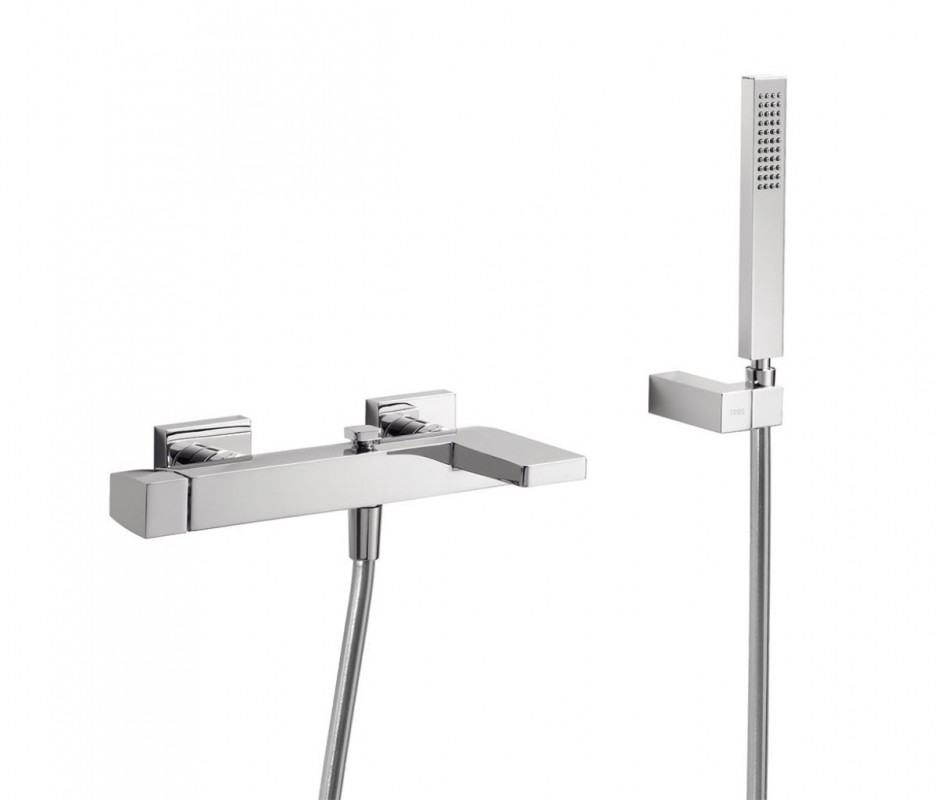 Смеситель для ванны Tres Slim-Tres с душем хром 20217001