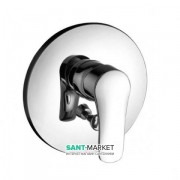 Смеситель встраиваемый для ванны Kludi TERCIO внешняя часть однорычажный хром 386510575