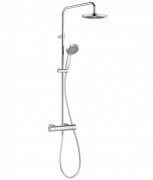 Душовий гарнітур Kludi A-Qa Dual Shower System з термостатом 6619505-00
