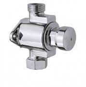 Кран нажімной для душа Tres Tempotres хром 112167