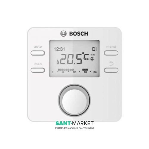 Програмований кімнатний термостат CR50 для котла Condens 2000 W білий 7738111022