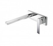 Смеситель для раковины однорычажный настенный Tres Slim-Tres хром 20220004