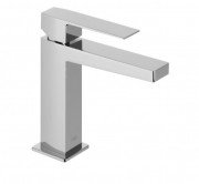 Смеситель для раковины однорычажный с донным клапаном Tres Slim Exclusive хром 20210301D