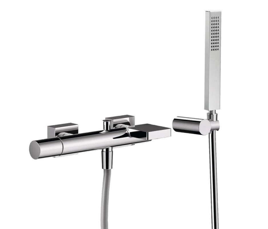 Смеситель для ванны Tres Project-Tres с душем хром 21117001