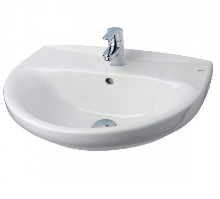 Раковина для ванної підвісна Roca колекція Victoria біла A325394000
