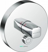 Смеситель для душа встраиваемый Kludi Push верхняя часть с механизмом круглый хром 386040538