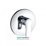 Смеситель для душа встраиваемый Kludi Tercio внешняя часть однорычажный хром 386560575