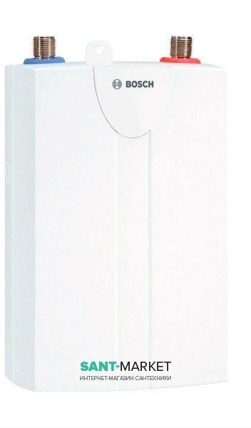 Электрический проточный водонагреватель Bosch TR1000 4 T белый 7736504716