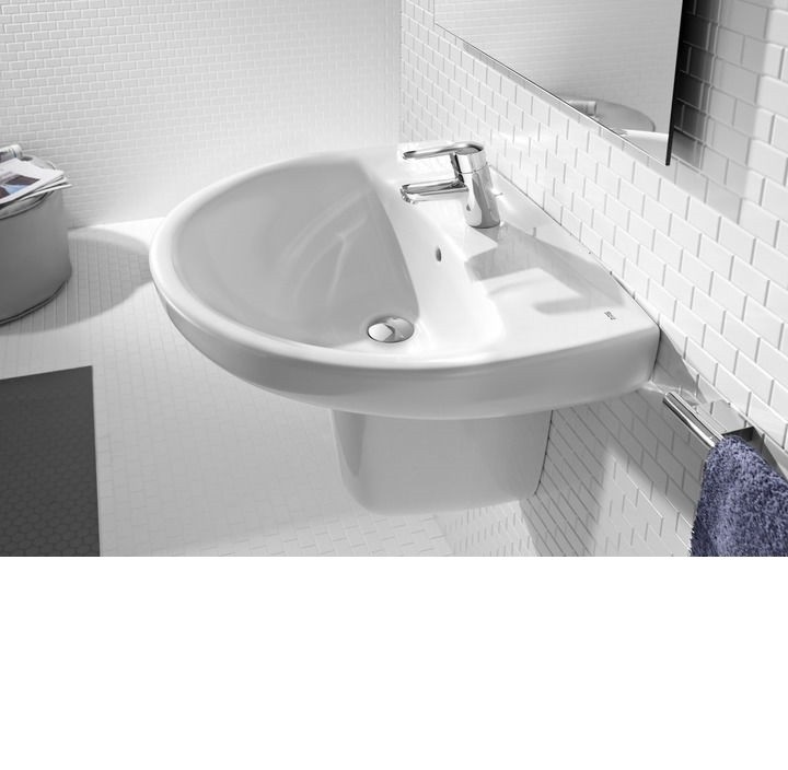 Раковина для ванної підвісна Roca колекція Victoria біла A327391000