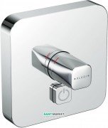 Смеситель для душа встраиваемый Kludi Push верхняя часть с механизмом прямоугольный хром 386030538