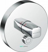 Смеситель для душа встраиваемый Kludi Push верхняя часть с механизмом круглый хром 386040538