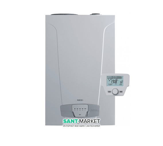 Газовый котел Baxi Nuvola Platinum+ 24 GA двухконтурный конденсационный 7107051