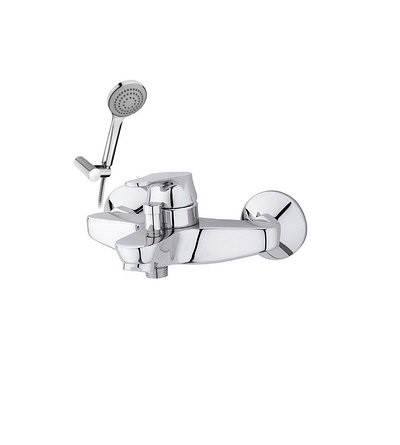 Смеситель однорычажный для ванны с душем GRB E-Plus хром 35225350