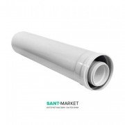 Коаксиальный удлинитель  Bosch AZ 391 750 мм Ø60/100 7736995063