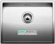 Мойка для кухни прямоугольная Blanco CLARON 550-IF нержавеющая сталь  зеркальная полировка 521578