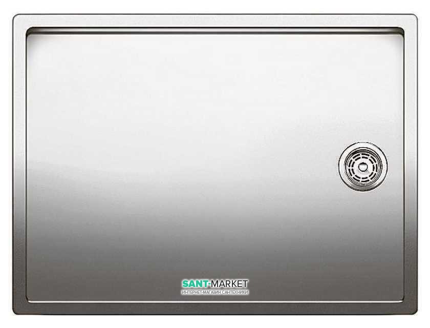 Мойка для кухни прямоугольная Blanco CLARON 550-T-IF нержавеющая сталь  зеркальная полировка 521563