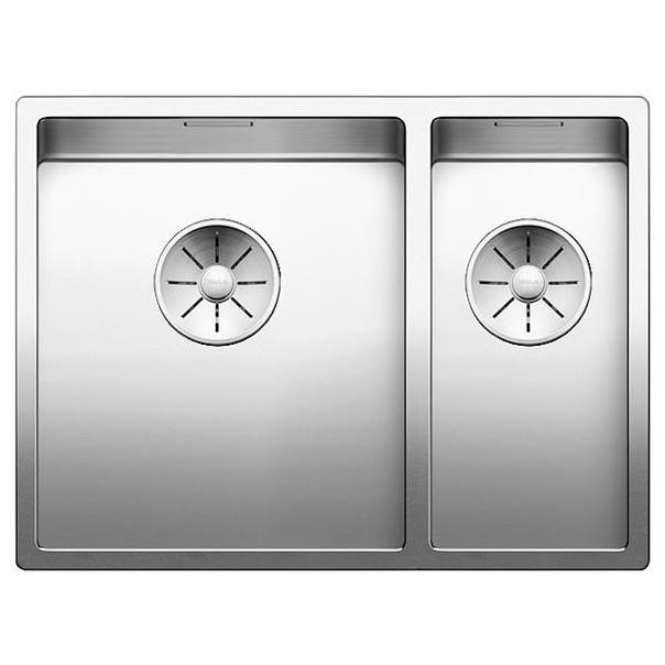 Мийка для кухні прямокутна Blanco CLARON 340/180-IF чаша зліва нержавіюча сталь дзеркальна поліровка 521607