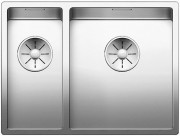 Мойка для кухни прямоугольная Blanco CLARON 340/180-U чаша справа  нержавеющая сталь  зеркальная полировка 521610