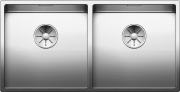 Мойка для кухни прямоугольная Blanco CLARON 400/400-U нержавеющая сталь  зеркальная полировка 521618