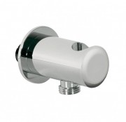 Підключення з тримачем Tres Docce хром 02418201