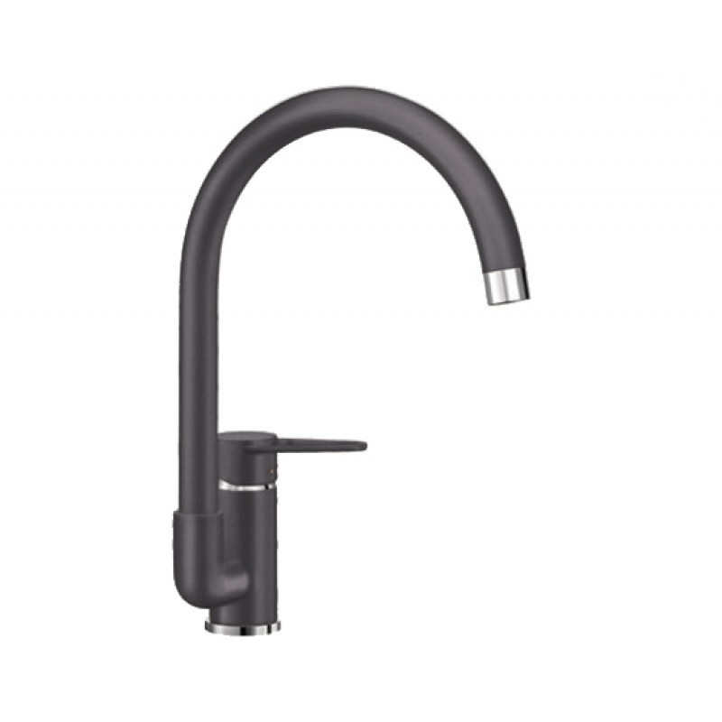 Смеситель для кухни Blanco JETA однорычажный  боковой излив  темная скала 519736