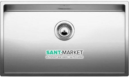 Мойка для кухни прямоугольная Blanco CLARON 700-IF нержавеющая сталь  зеркальная полировка 521580